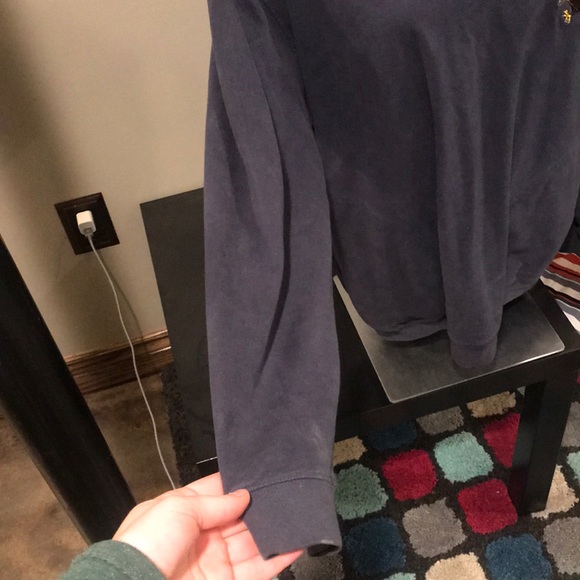 Bald Eagle Embroidered Half Zip Sz. L - Picture 3 of 5